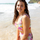 Square Neck Bikini Top in Shining Bright