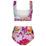 High-Waisted Bikini Bottom in Shining Bright