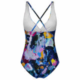 Twist Front One Piece in Vase of Wonder