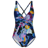 Twist Front One Piece in Vase of Wonder